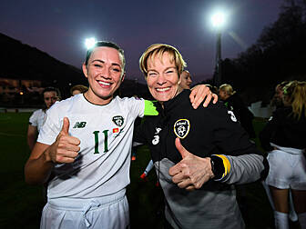 Ireland captain Katie McCabe s...
